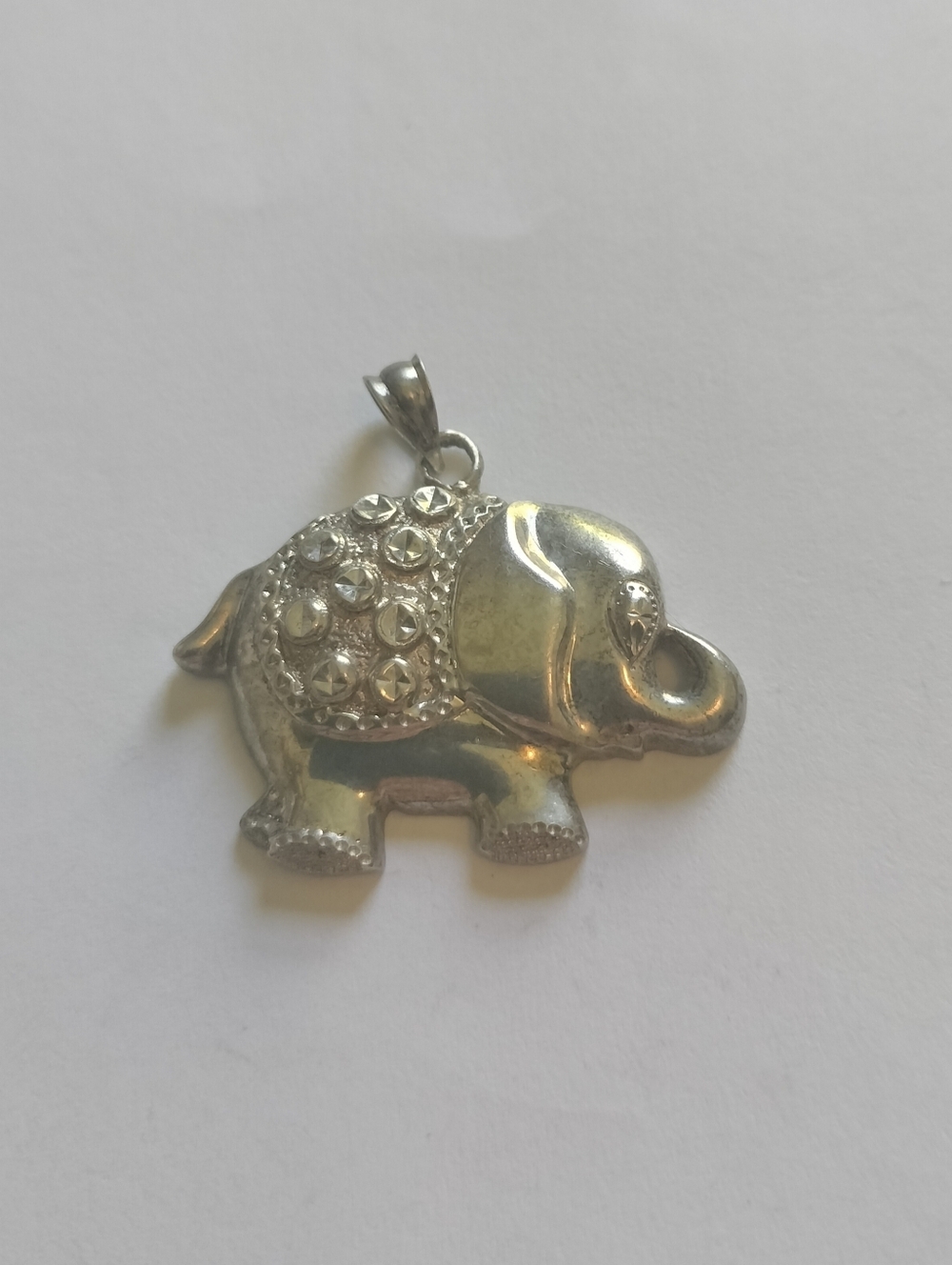 Vintage Beverly Hills 925 Elephant Pendant